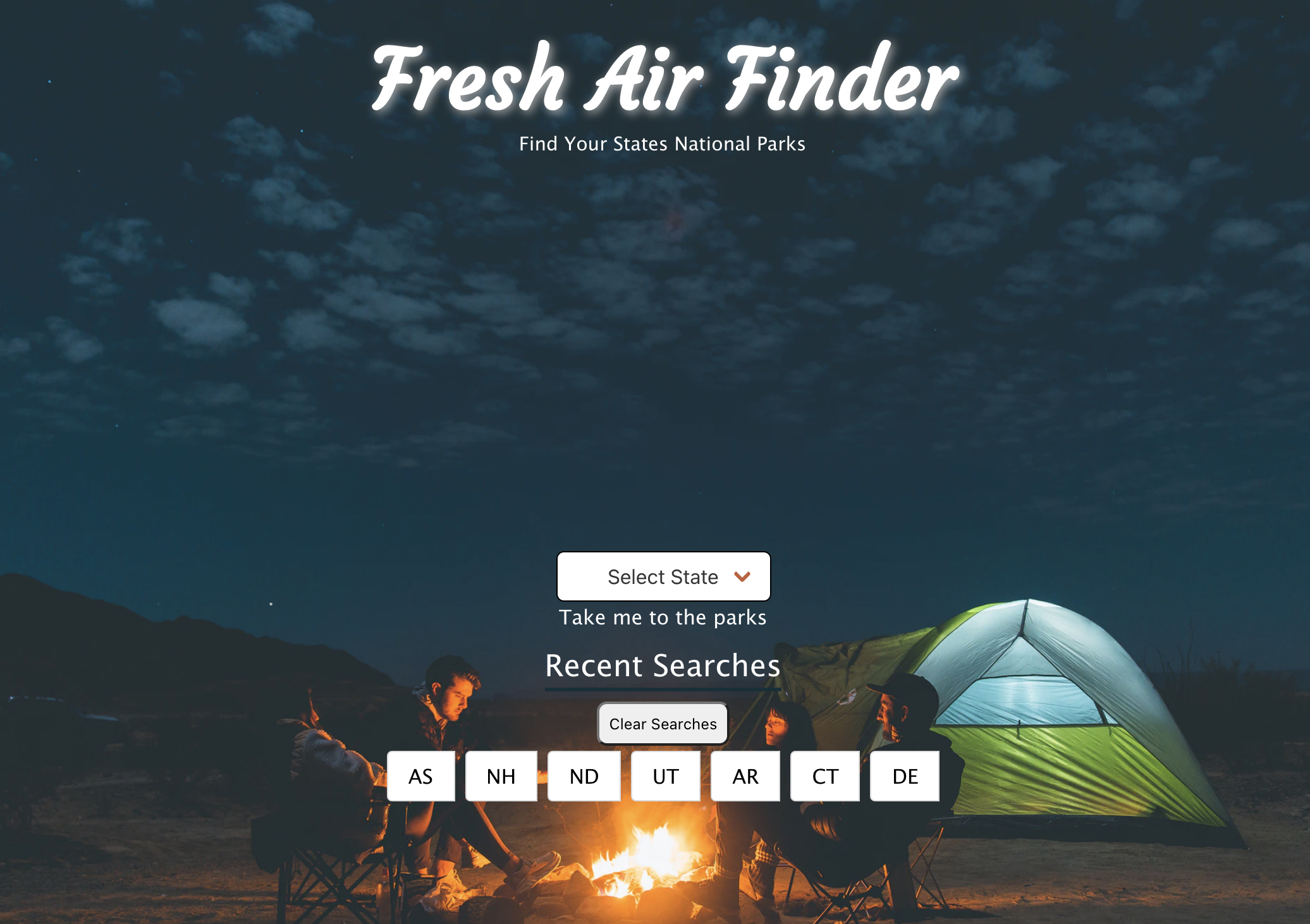 fresh air finder website